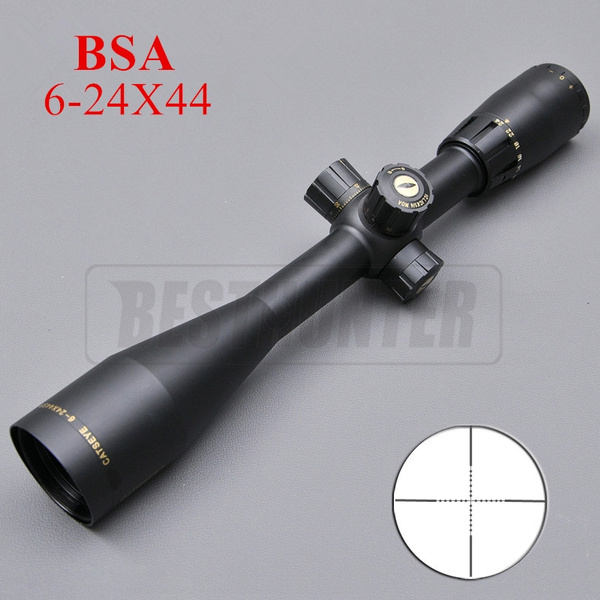 BSA OPTICS 6-24X44 SP Catseye Optics Riflescope Parallax
