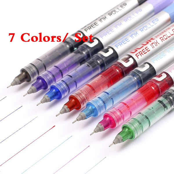 7 Colors/Set 0.38/0.5 Mm Needle Point Extra Fine Point Liquid Ink