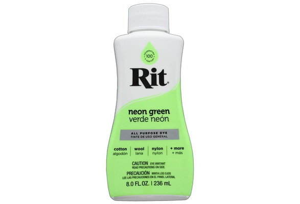 Rit All Purpose Dye, Neon Green - 8.0 fl oz
