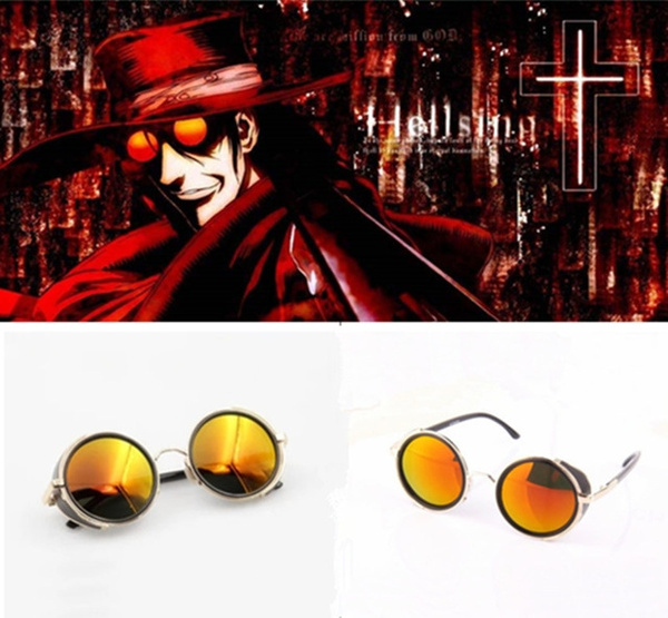 Amine HELLSING Glasses Cosplay Alucard Vampire Hunter Sunglasses