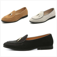 Flats & Oxfords, loafersslipon, Moda, leather shoes