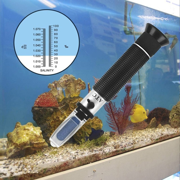 Salinity Refractometer Aquarium and Sea Water Hydrometer Tester Wish