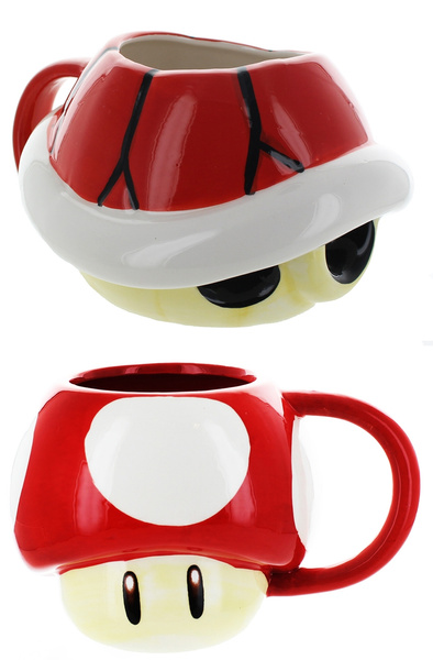 Mug Pop Colecionáveis Mario Kart Jogos Super Mario World Pixel