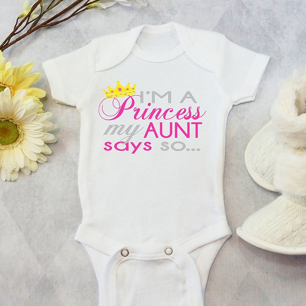 funny aunt shirts for babies