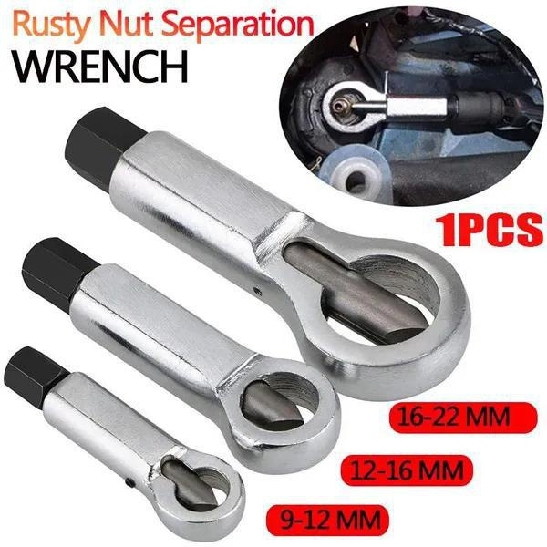 Metal Nut Splitter Tool Heavy Duty Rusty Nut Separator for Removing