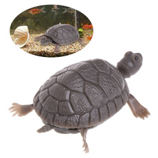 Turtle, Tank, fish, Ornament