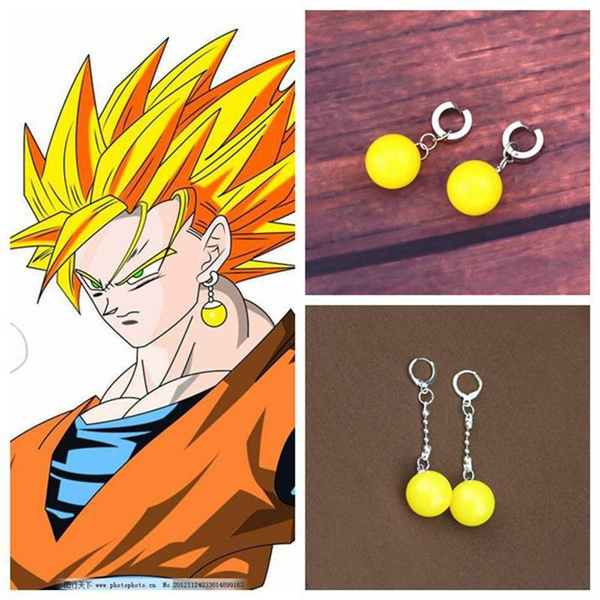 super saiyan earrings