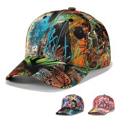 Baseball Hat, graffitihat, Polyester, Outdoor