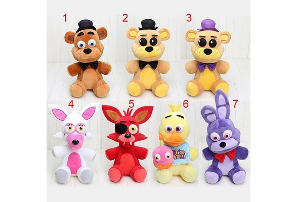 5-10Pcs fnaf plush toy plush Golden Freddy Fazbear Mangle bonnie foxy  Stuffed Doll Toys Sister Location - AliExpress