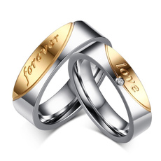 foreverlovering, Couple Rings, Love, 珠寶