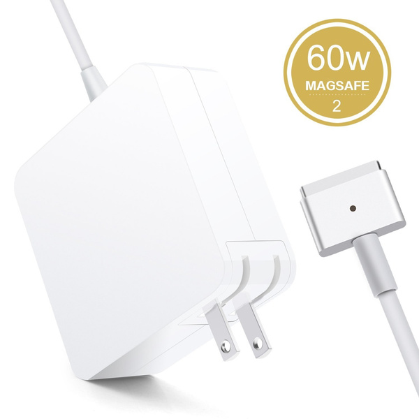 Halcent Macbook Pro Charger 60w Macbook Magsafe 2 Charger With T Tip 60w Magsafe Charger Power Adapter For Macbook Pro Air 13 Inch Mid 12 Later Model Wish