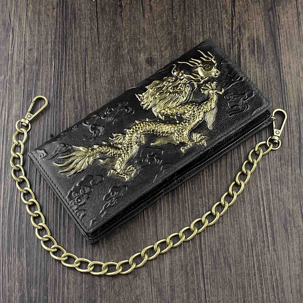 billfold wallet with chain