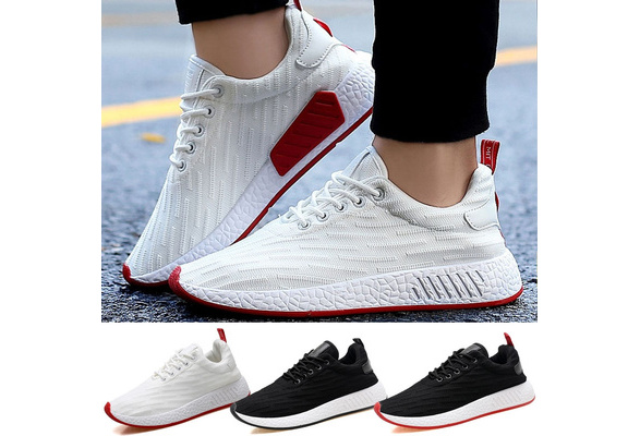 Fashion Men s Casual Running Sport Shoes Man Breathable Flats