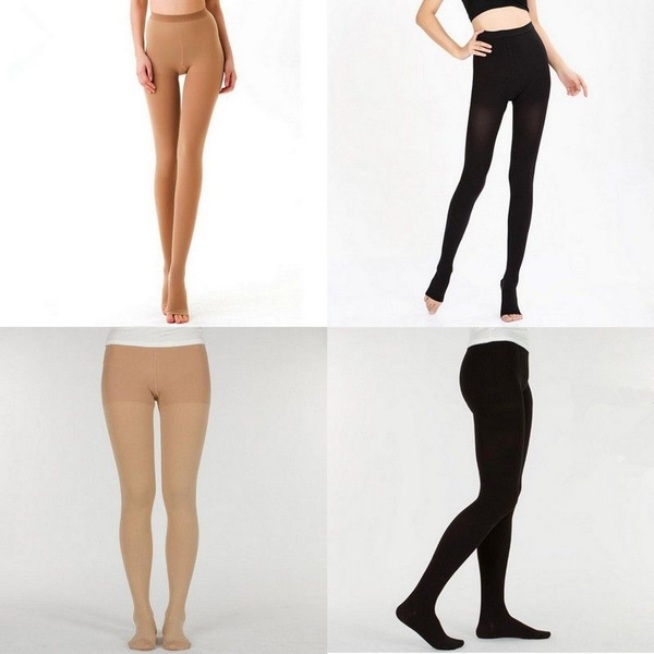 Hot Medical Compression Pantyhose Prevent Varicose Veins Support Closed