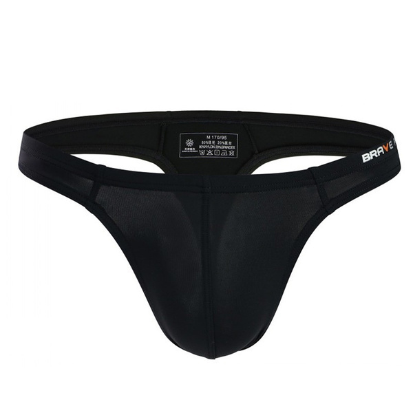 Men Underwear Thong Breifs Men Jockstrap Thong and G-string Men Thin ...