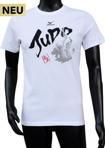 T shirt Mizuno Judo Weiss Gr. S 3xl. Judo Bjj Ju Jutsu Freizeit Graphic Tee Cool Tops O Neck T Shirts for Men