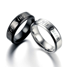 Couple Rings, Steel, Fashion, wedding ring