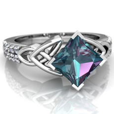 Sterling, DIAMOND, wedding ring, Bridal wedding