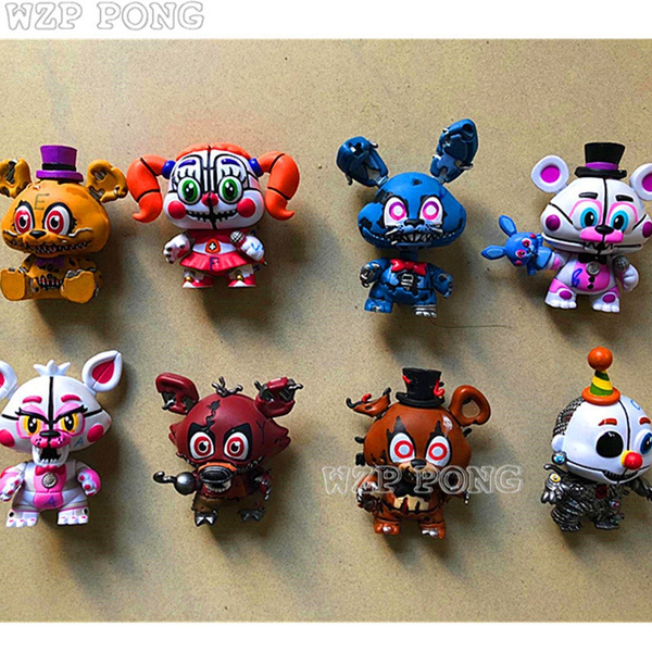 FNAF 6 PCs Five Nights at Freddy's Doll Toy Freddy Foxy Chica