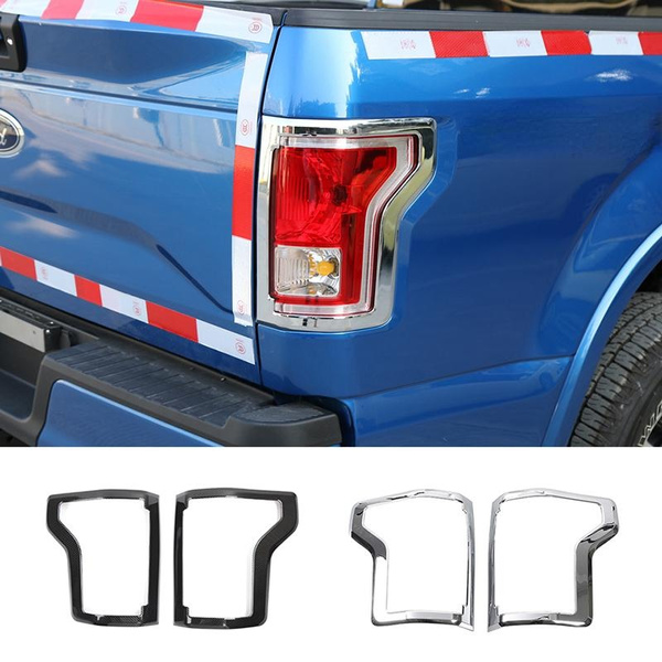 Rear Tail Lamp Cover Trim Bezel Tail Light Frame Decoration for Ford