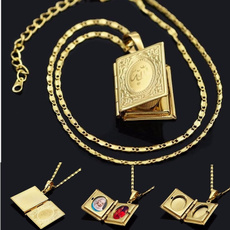 Box, Necklace, Jewelry, gold