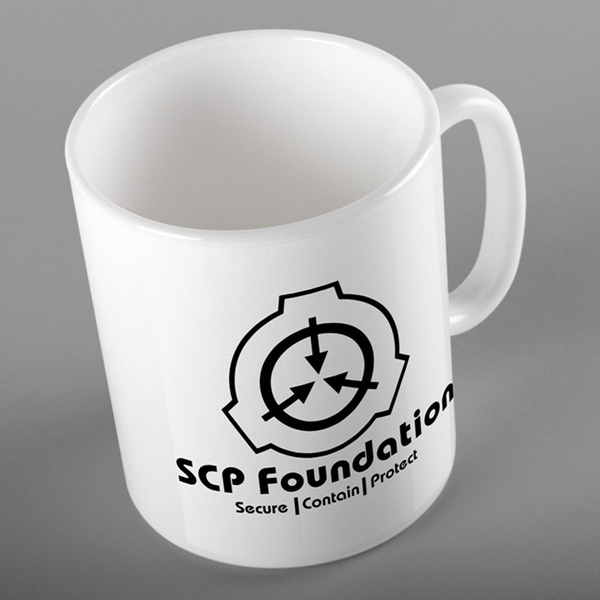 SCP Logo and Text Mug – The SCP Store