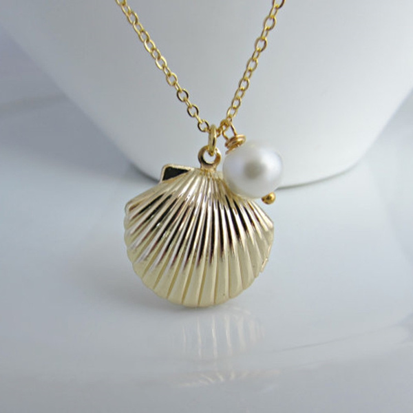 Roost Shell Mermaid Necklace 