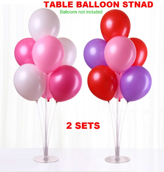 Clear Plastic Balloon Stick Holder