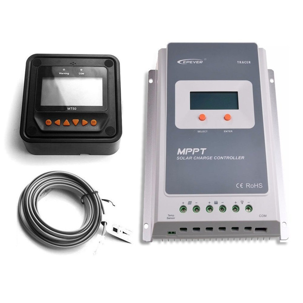 MT-50 Remote Temperature Sensor 40A MPPT Solar Charge Controller Tracer4210A