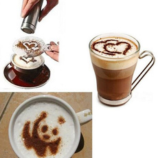 coffeedecor, Coffee, stencil, cakedesign