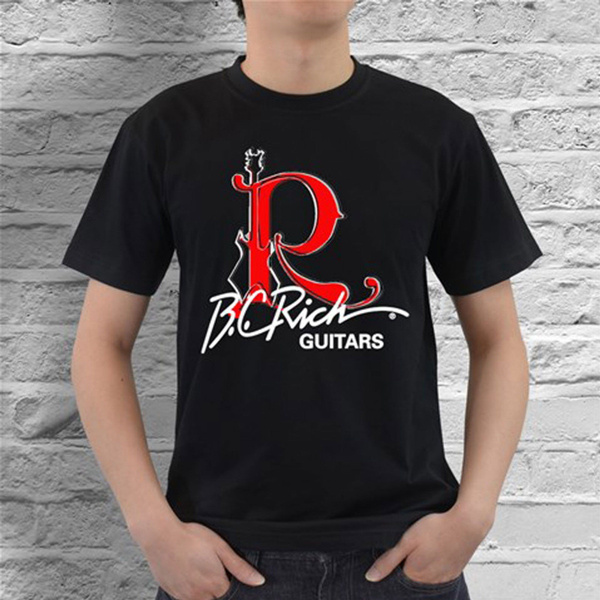 BC RICH GUITAR LOGO Men T-shirt NEW TEE 