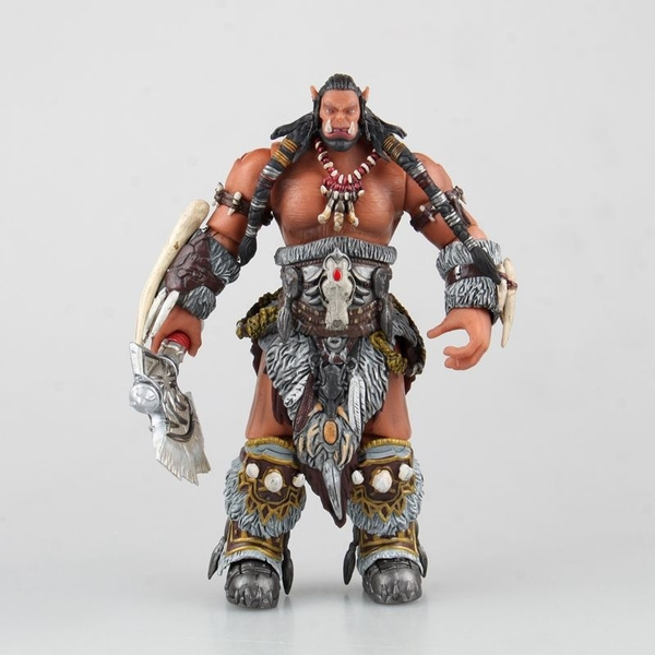 Selling New 16 World Of Warcraft Wow Orc Leader Durotan Alliance Horde Movies Time Joint Movable Toy Model Hand To Do Wish