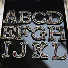alphabetpatch, decoration, Fashion, aplique