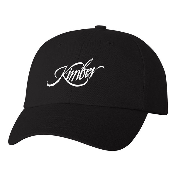 Kimber Logo Dad Hat Pro Gun Brand 2nd Amendment Pistol Rifle Ball Cap New Black 