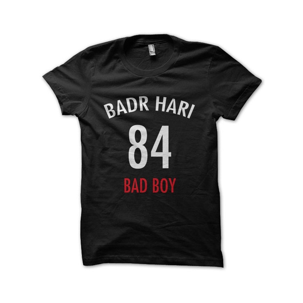 Men's Badr Hari 84 Black O-neck T Shirt 