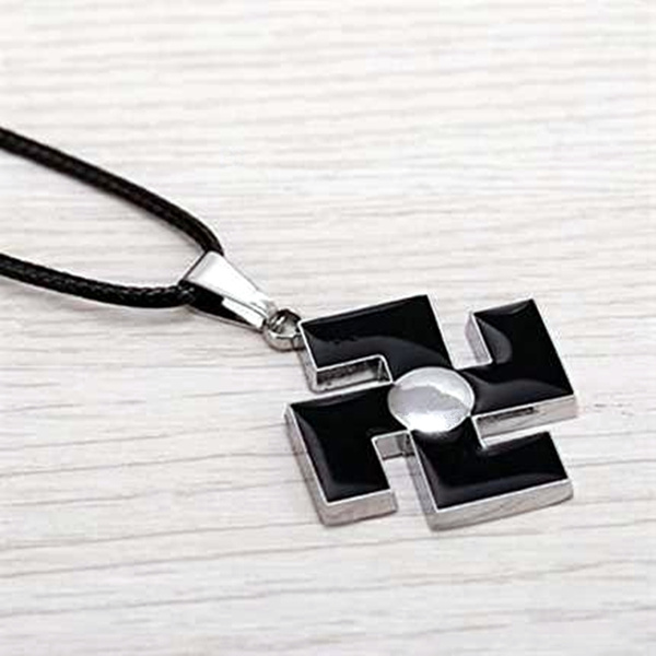 Bleach Necklace Ichigo Kurosaki Bankai Symbol Alloy Cosplay Costume