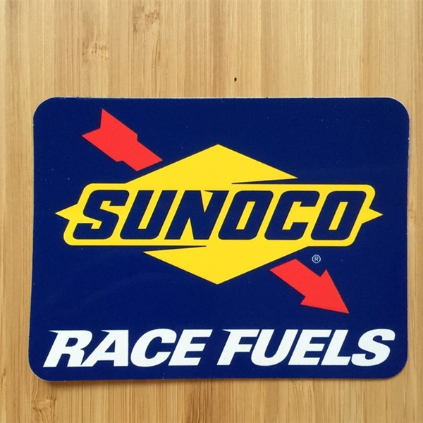 Sunoco the distilled oil tin metal sign metal wall plaques accents