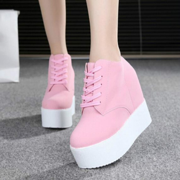 canvas shoes with heels