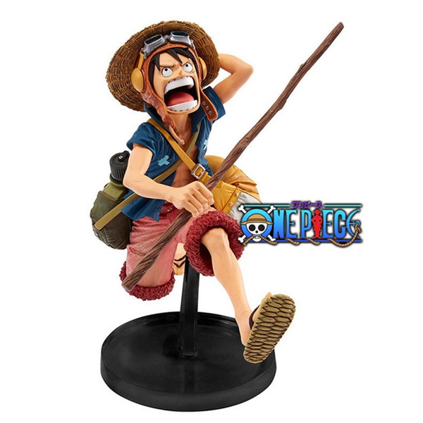 Estátua Monkey D. Luffy: One Piece Haki do Armamento 15cm Post