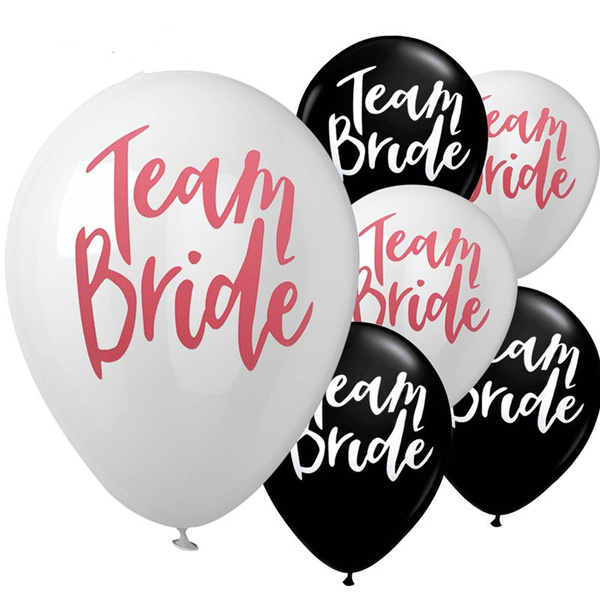 20pcs Team Bride To Be Latex Balloons Hen Night Party Bridal Shower Wedding Bachelorette Party 5279