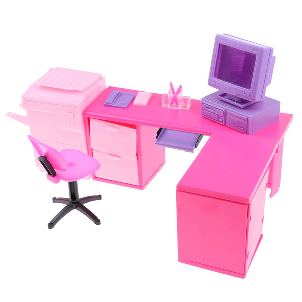 barbie computer set