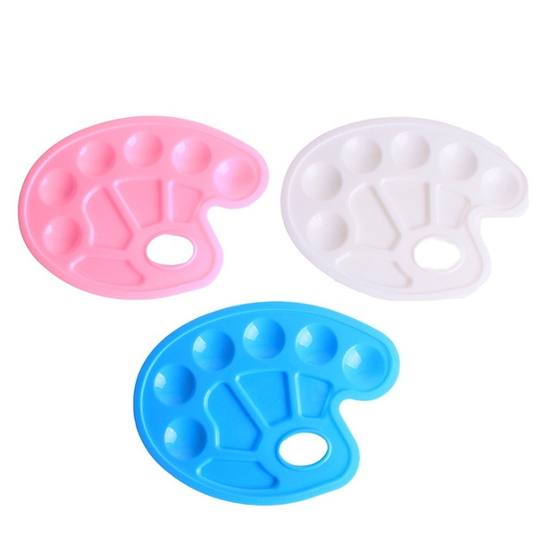 Mixing Paint Draw Watercolor Plastics Drawing Tray Color Painting