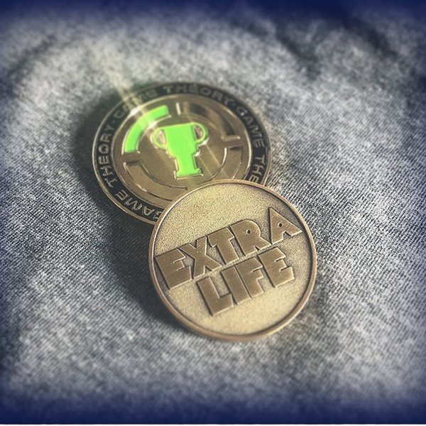 Oasis Ready Player One Props Extra Life Coin Quarter Ready Player One Coin 