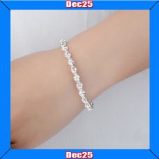 Charm Bracelet, Crystal Bracelet, rope bracelet, ジュエリー