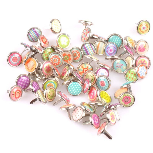 Mixed Lot of 6 Metal Embellishments for Crafts Scrapbooking Angel Charms