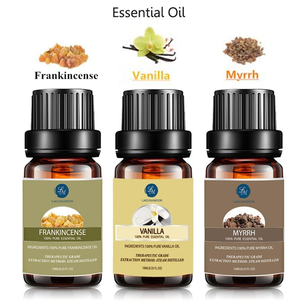Pack 1 Pc Lagunamoon 100% Pure Natural Essential Oils Myrrh