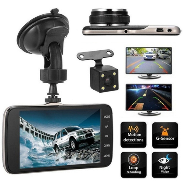 Review Analysis + Pros/Cons - GOODTS Dual Dash Cam Front and Rear 4 IPS  Screen FHD 1080P 6G Lens Car Dashboard Camera Recorder with Reversing  Assist Night Vision G Sensor Parking Monitor