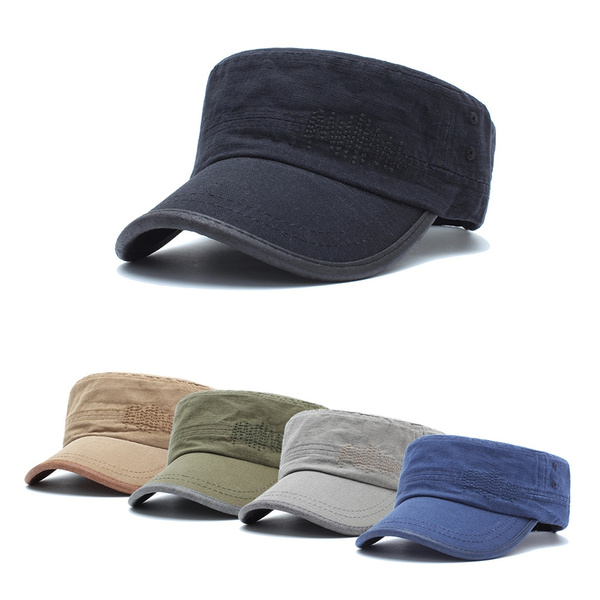 low profile military caps