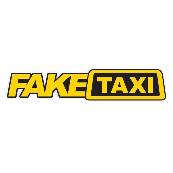 Fake Taxi Aufkleber Windschutzscheibe 1m lang Tuning Styling JDM Power Design