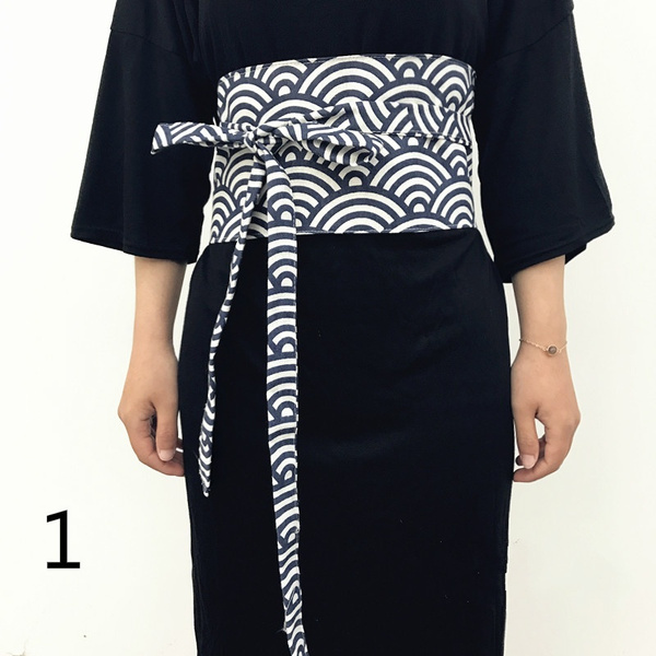 Japanese Obi Belt Waistband Corset Floral Yukata Kimono Sash Tie Width Retro New